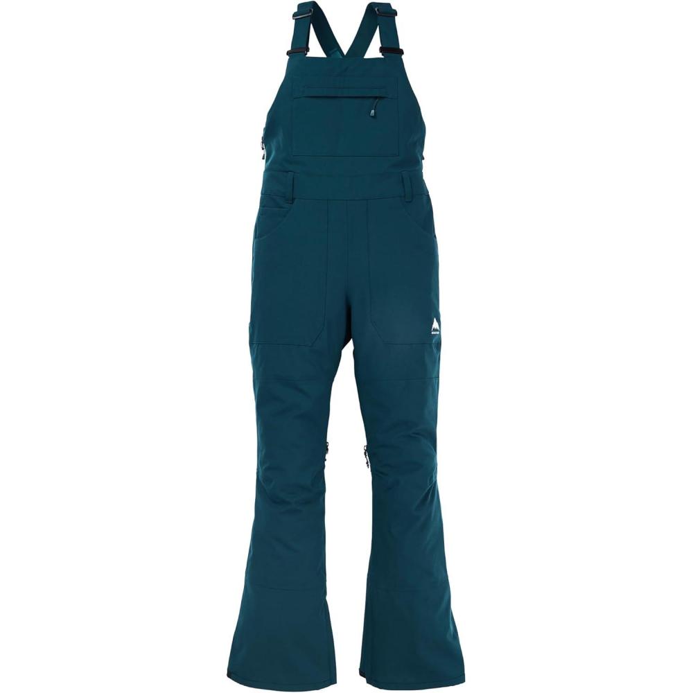 imageBurton womens Womens Avalon Stretch Bib PantsDeep Emerald