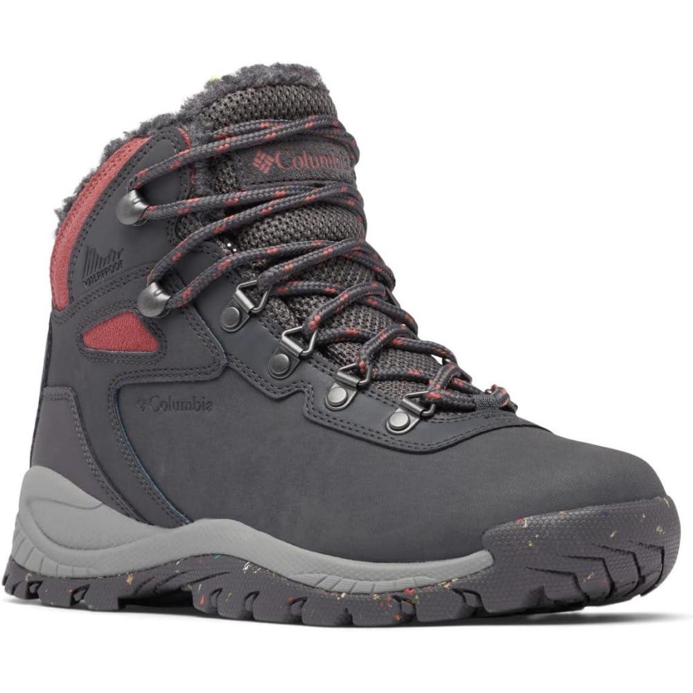 imageColumbia Mens Newton Wander Hiking ShoeDark GreyBeetroot