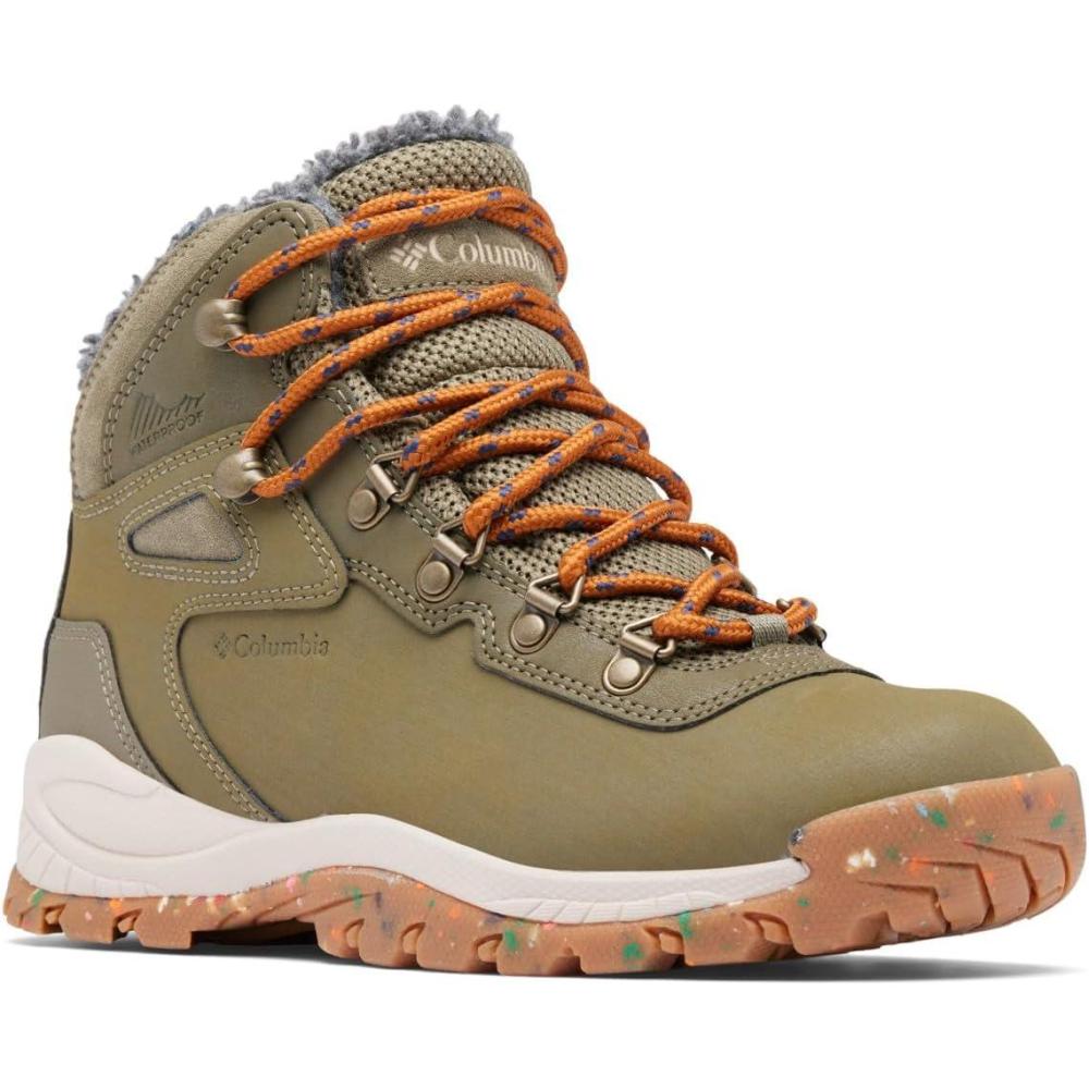 imageColumbia Mens Newton Wander Hiking ShoeStone GreenCanyon Sun