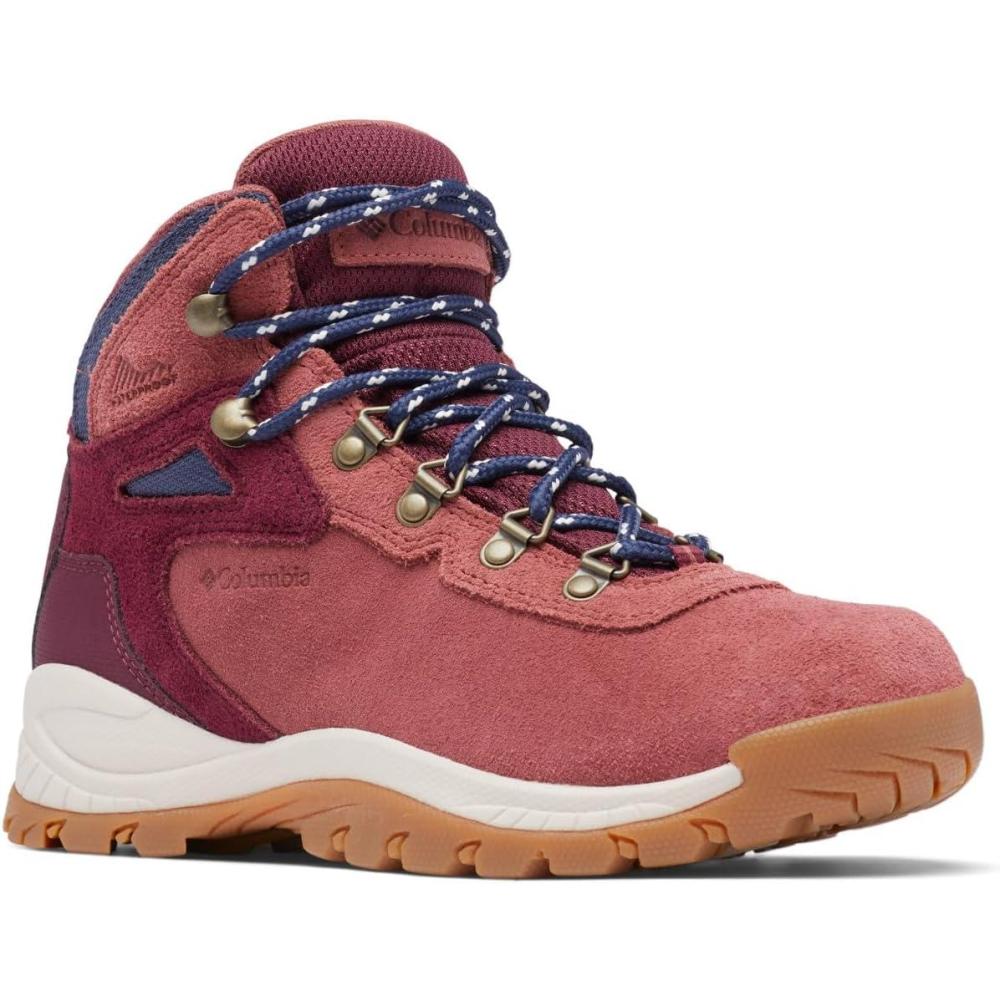 imageColumbia Womens Newton Ridge Plus Waterproof Amped Hiking BootBeetrootDeep Madeira