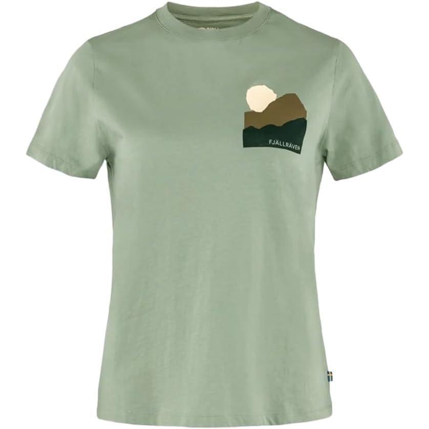 imageFjallraven Nature TShirt  Womens Sage Green Medium