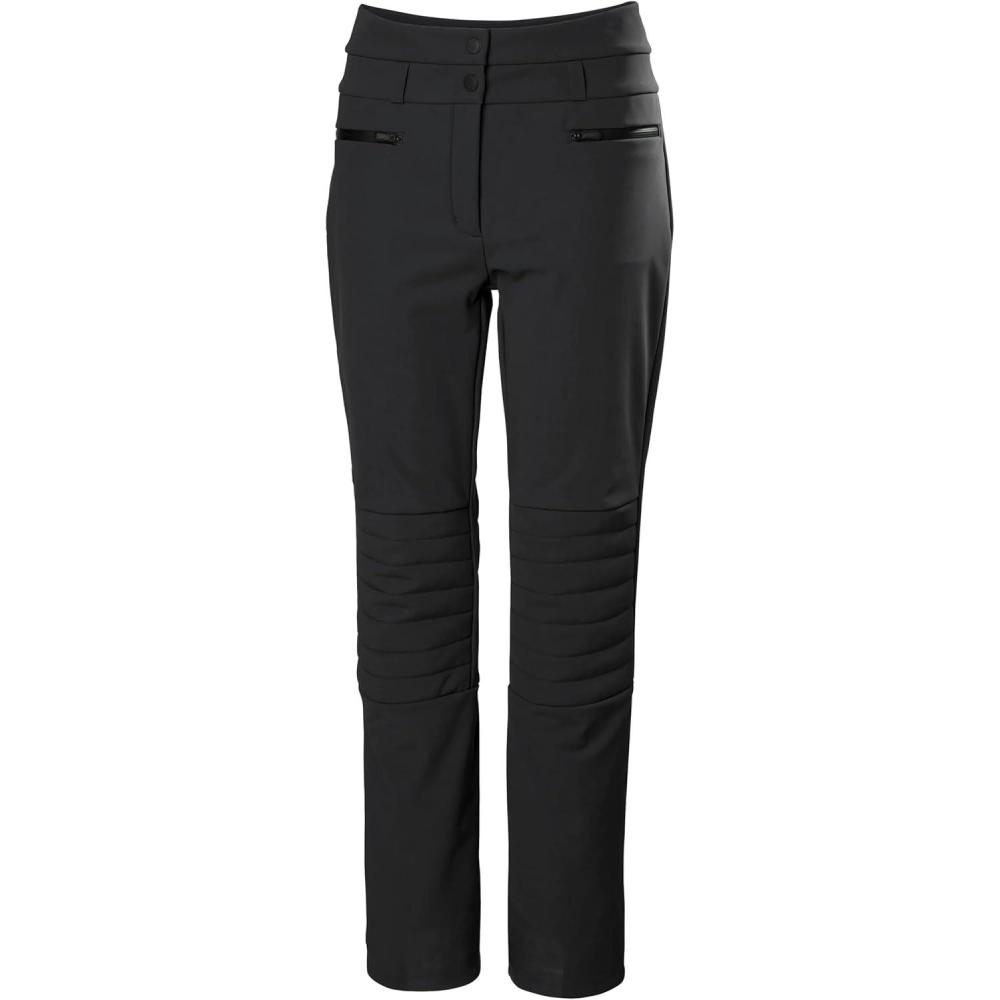 imageHellyHansen Avanti Stretch 20 Pant  Womens Waterproof Snow Pant SkiingPants Breathable Windproof Adjustable Waist990 Black