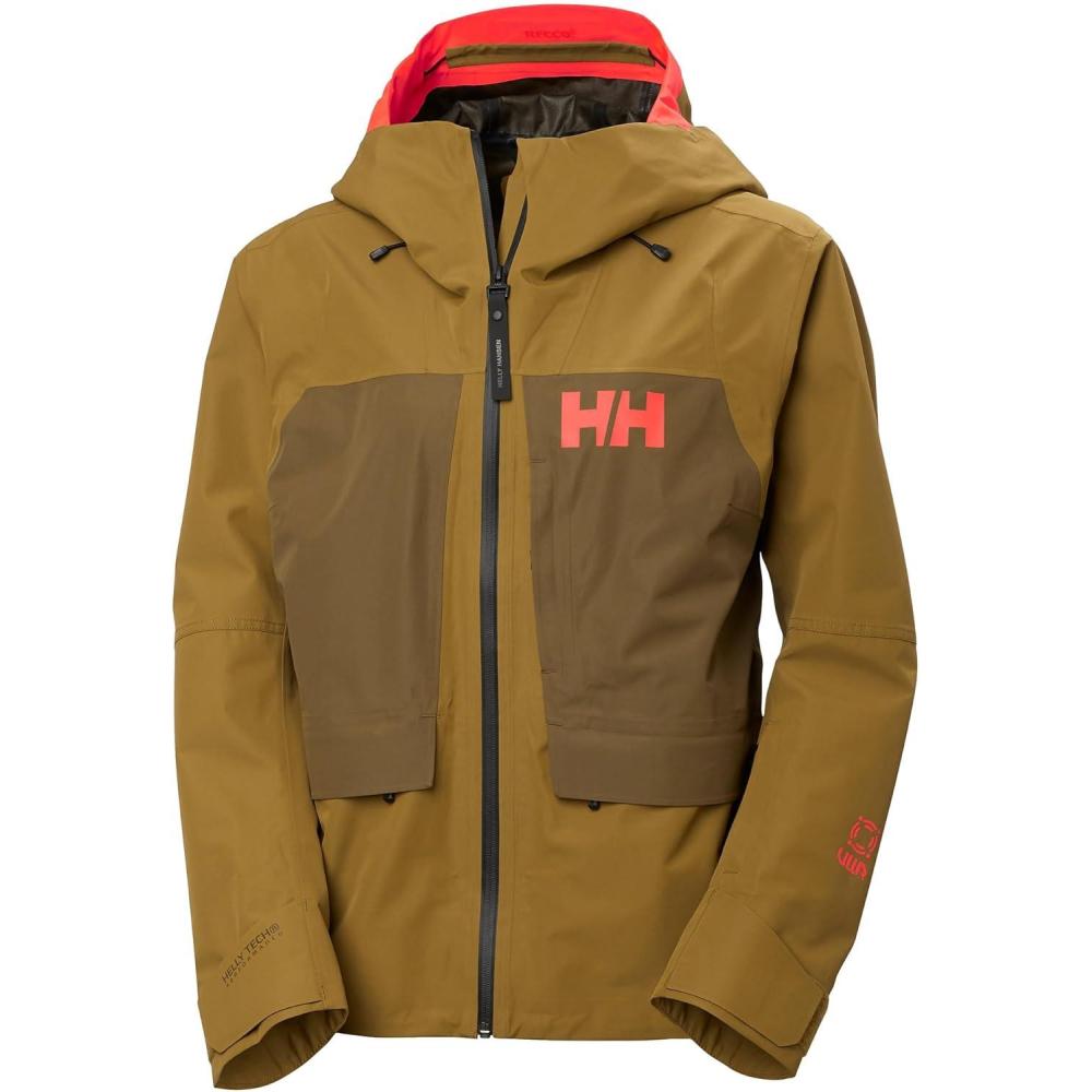 imageHellyHansen Emiko Short Shell Jacket for Women  Waterproof Breathable Coat Ideal for Skiing and Outdoor Adventures787 Lynx