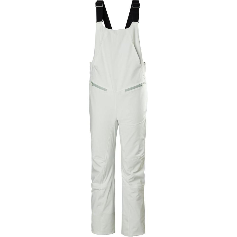 imageHellyHansen Womens Alphelia Bib Pant Lightweight Stretch Insulation Fully Seam Sealed 2Layer Adjustable Suspenders403 Seafoam