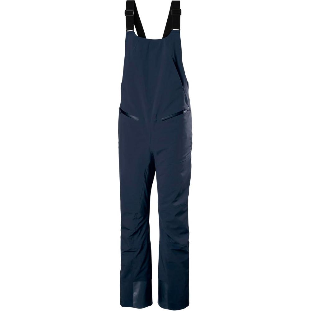 imageHellyHansen Womens Alphelia Bib Pant Lightweight Stretch Insulation Fully Seam Sealed 2Layer Adjustable Suspenders597 Navy