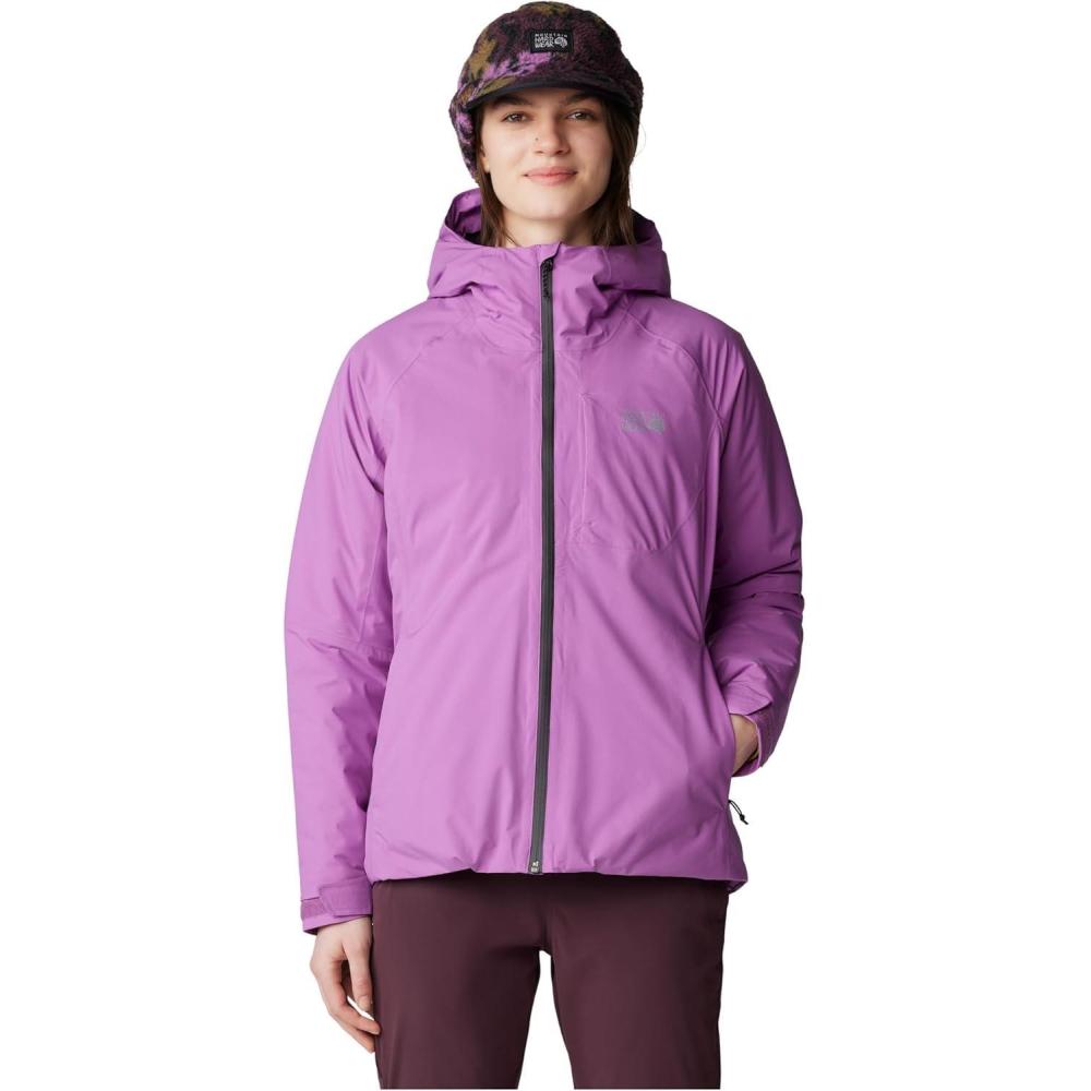 imageMountain Hardwear womens Stretch Ozonic Insulated JacketJacketLilac Glow  New 2024