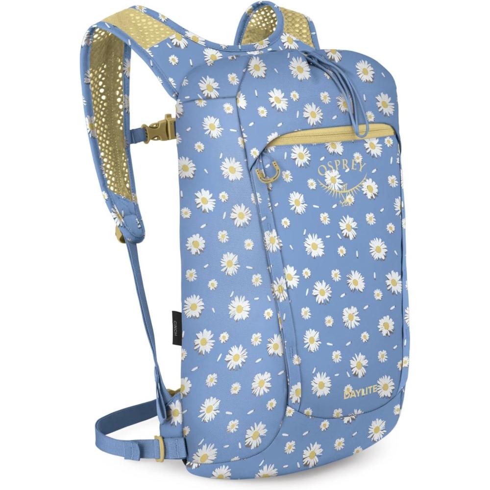 imageOsprey Daylite Cinch Backpack Smoky Desert PrintMagma BrownDaisy Print Sevres Blue