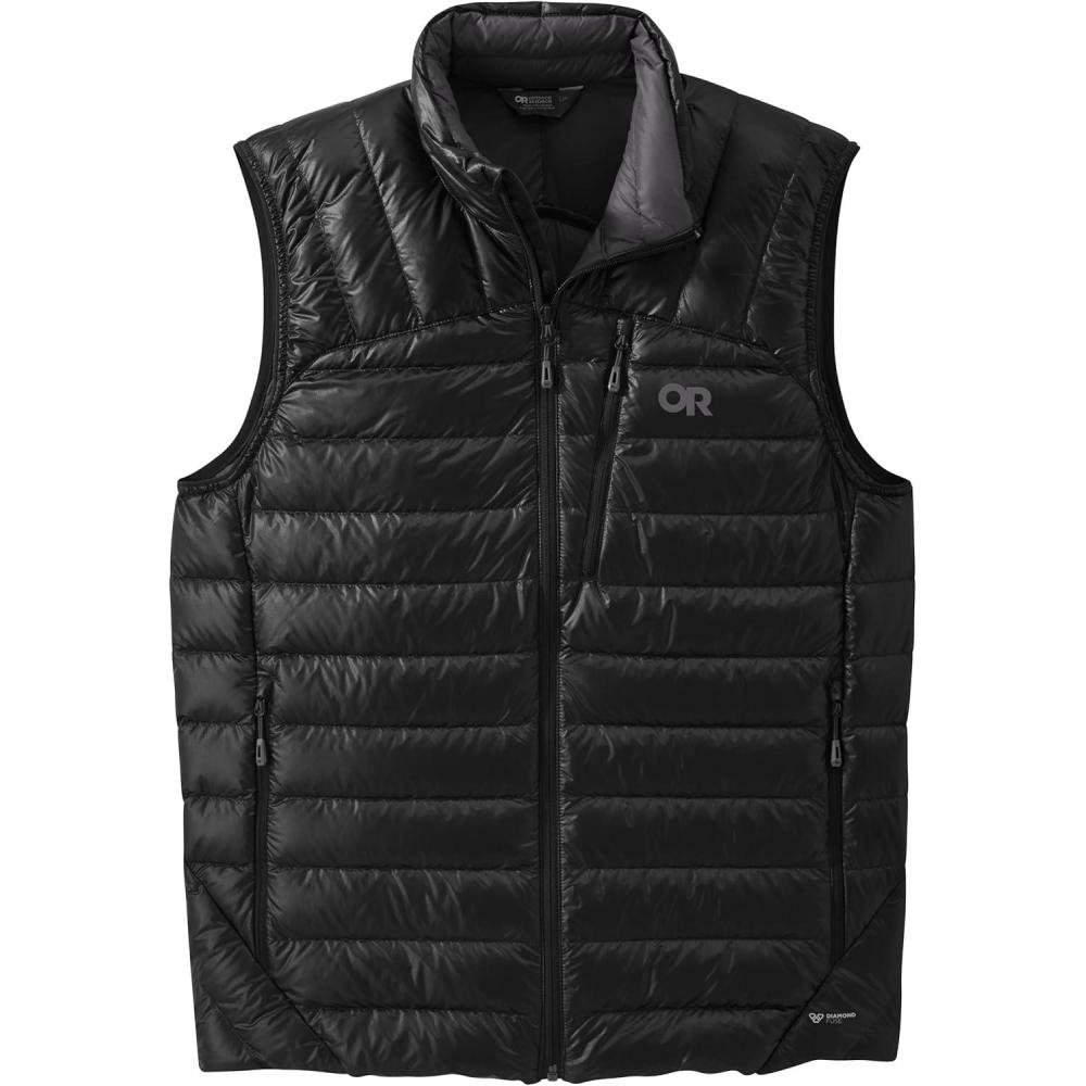 imageOutdoor Research Mens Helium Down Vest Puffer Vest for MenBlack