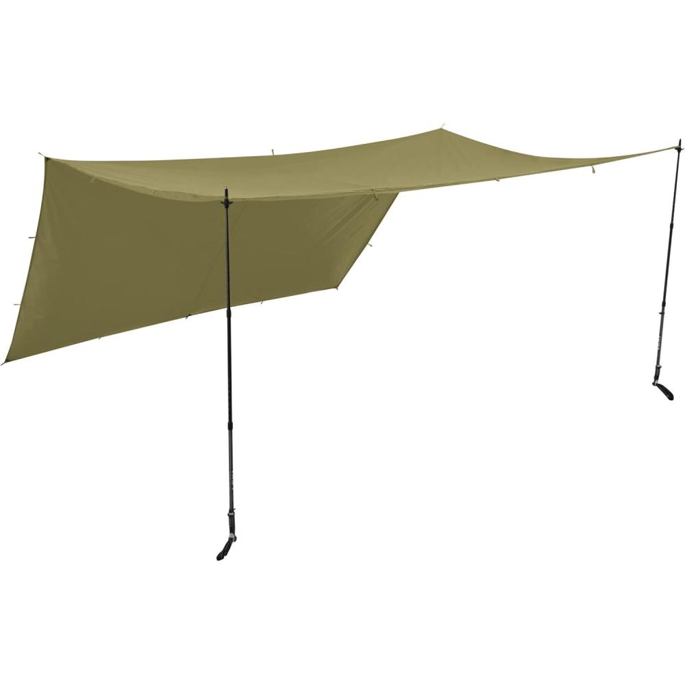 imageRab Siltarp 3Person Waterproof Lightweight Shelter Tarp for Camping and Backpacking  Olive  One SizeOlive