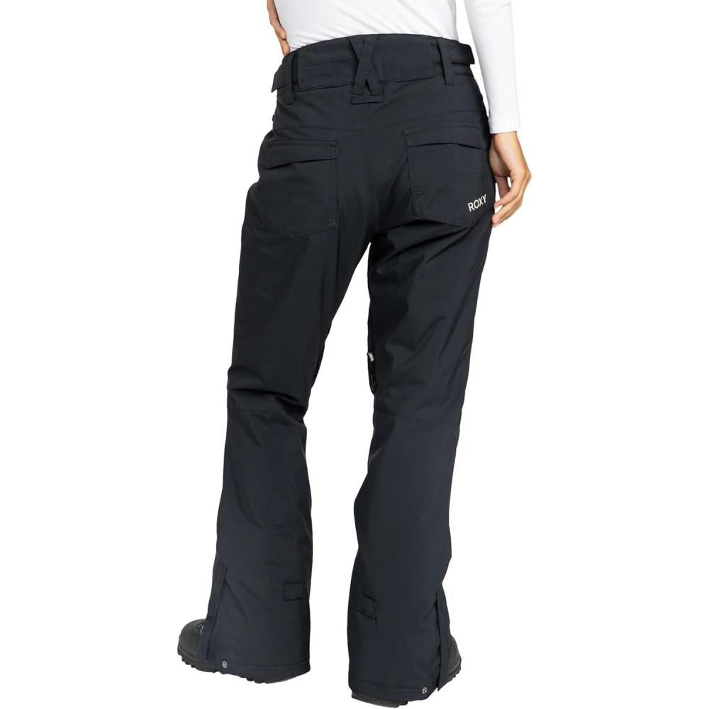 imageRoxy womens Backyard Snow Pant  10k Waterproof Ski ampamp Snowboard Pants Pfasfree Tailored Fit InsulatedOnyx