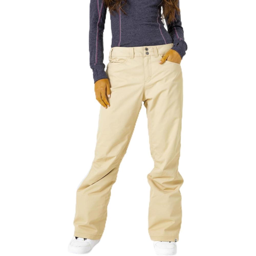 imageRoxy womens Backyard Snow Pant  10k Waterproof Ski ampamp Snowboard Pants Pfasfree Tailored Fit InsulatedPebble