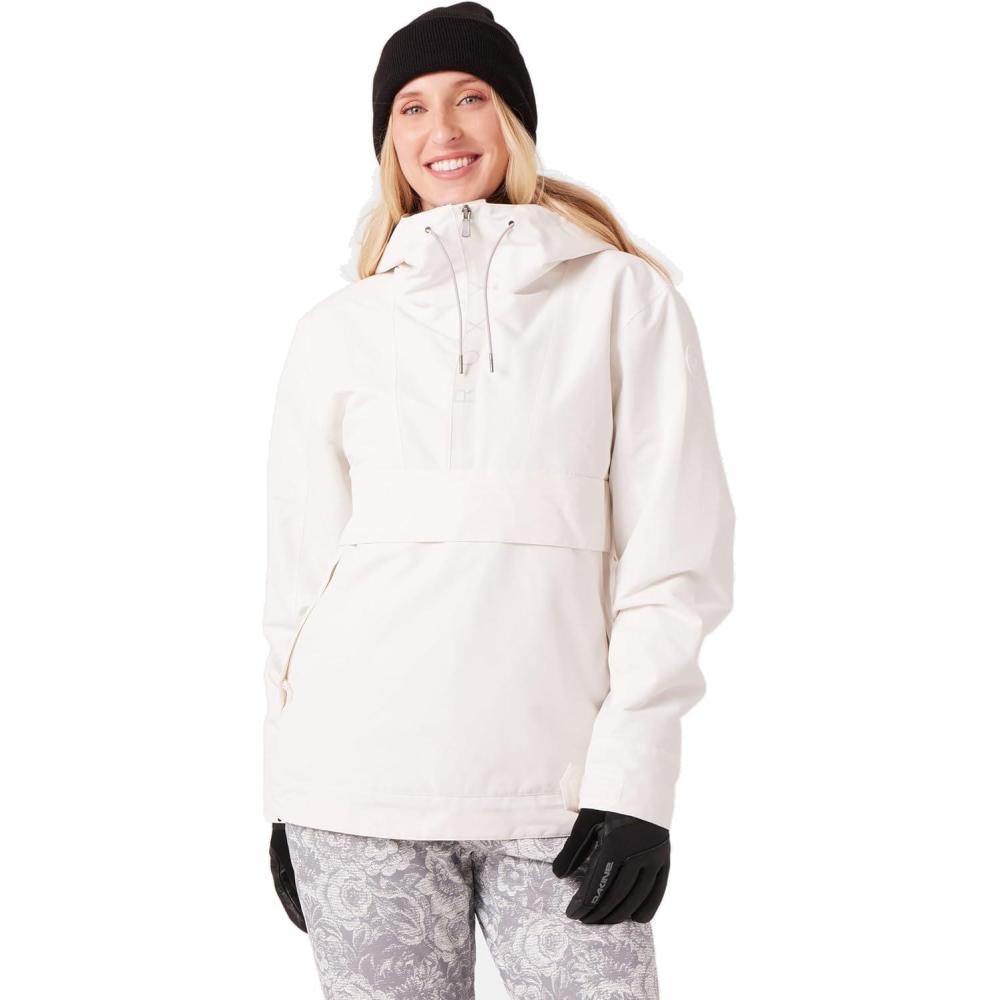 imageRoxy womens Shelter Snowboard Jacket 10k Waterproof Insulated Ski Jacket Pfasfree Hydrosmart CollarWhite