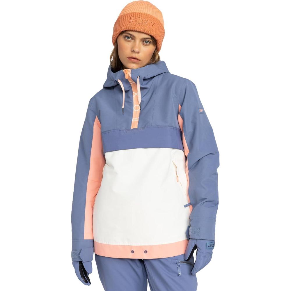 imageRoxy womens Shelter Snowboard Jacket  10k Waterproof Insulated Ski Jacket Pfasfree Hydrosmart CollarWild Wind