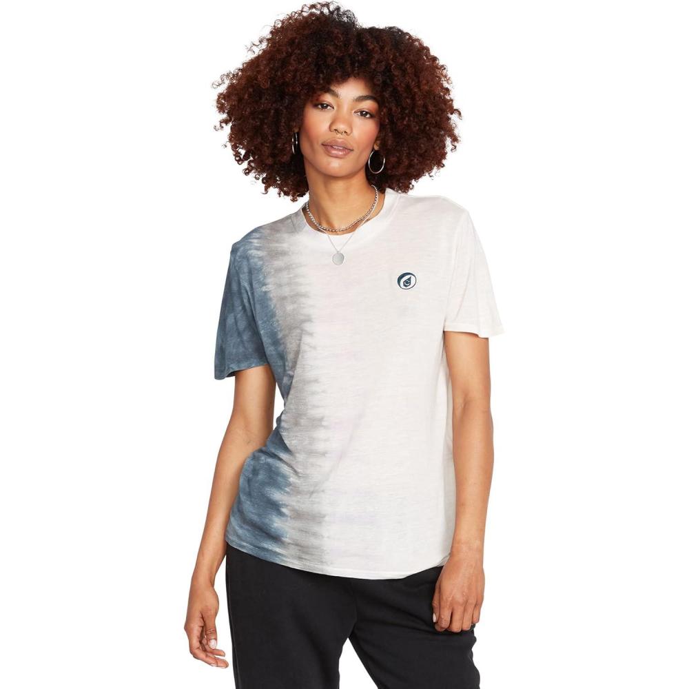 imageVolcom Womens Tern N Bern Short Sleeve Boyfriend TeeAsh