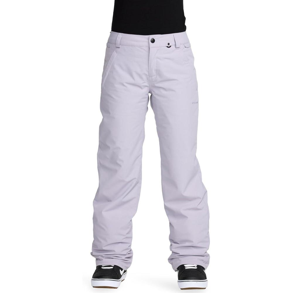 imageVolcom womens Frochickie Insulated Snow Pants  10k Waterproof 2 Layer Ski PantLavender Aura