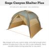 Big Agnes Sage Canyon Shelter Plus – Camping Tent Accessories, Pop Up Sun Shade Canopy