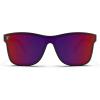 Blenders Eyewear Millenia X2 – Polarized Sunglasses – Flat, Mirrored Lens – 100% UV Protection – For Men & Women(Crimson Night)