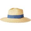 Brixton Women’s Joanna Straw Hat(Honey/Joe Blue)