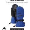 Burton Men’s Gore-TEX Insulated Mittens – Waterproof Winter Snowboard Mittens with Touch Screen Tech & Removable Liner(Jake Blue)