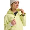 Burton Women’s Reserve 2L 20K Relaxed Fit Anorak Snow Jacket(Glow Yellow Green)