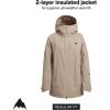 Burton Women’s Reserve 2L Insulated Jacket(Summit Taupe)