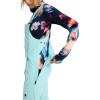 Burton Women’s Reserve 2-Layer Stretch Bib Pants – Waterproof Winter Snowboard Bib Pants with Stretch Fit(Light Teal)