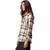 Columbia Women’s Calico Basin Flannel Long Sleeve Shirt(Canoe Multiplaid)