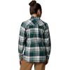 Columbia Women’s Calico Basin Flannel Long Sleeve Shirt(Rain Forest Multiplaid)