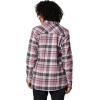Columbia Women’s Calico Basin Flannel Long Sleeve Shirt(Snowdrift Multiplaid)