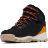 Columbia Women’s Newton Ridge Plus Waterproof Amped Hiking Boot(Black/Golden Yellow)