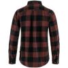 Fjällräven Ovik Heavy Flannel Women’s Shirts Long Sleeve(Dark Navy-maroon)