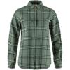 Fjällräven Ovik Heavy Flannel Women’s Shirts Long Sleeve(Patina Green-deep Patina)