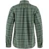 Fjällräven Ovik Heavy Flannel Women’s Shirts Long Sleeve(Patina Green-deep Patina)