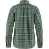 Fjällräven Ovik Heavy Flannel Women’s Shirts Long Sleeve(Patina Green-deep Patina)