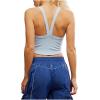 Free People Womens All Clear Cami Solid(Baseline Blue)