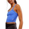 Free People Womens All Clear Cami Solid(Electric Cobalt)