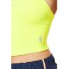 Free People Womens All Clear Cami Solid(Highlighter Yellow)