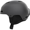 Giro Ledge Ski Helmet – Snowboarding Helmet for Men, Women and Youth((Combo) Matte Graphite – Black Stacked)
