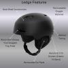 Giro Ledge Ski Helmet – Snowboarding Helmet for Men, Women and Youth(Matte Orange)