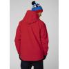Helly-Hansen Juniper 3.0 Ski Jacket – Waterproof Winter Jacket for Men – Adjustable Hood(223 Alert Red)