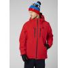 Helly-Hansen Juniper 3.0 Ski Jacket – Waterproof Winter Jacket for Men – Adjustable Hood(223 Alert Red)