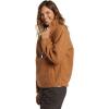 Horizon Mock Neck Half Zip Sweatshirt(Sandalwood)