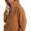 Horizon Mock Neck Half Zip Sweatshirt(Sandalwood)