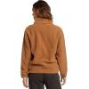 Horizon Mock Neck Half Zip Sweatshirt(Sandalwood)