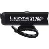 LEZYNE Classic Drive 700XL Bicycle USB Rechargeable IPX7 White LED Front Light w/Multiple Solid & Flash Modes | Integrated Versatile Strap Mount Compatible with Handlebars, 700 Lumens(Satin Black)