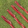 MSR Cyclone 10″ Tent Stake, 4 Pack, Red