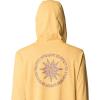 Mountain Hardwear, Sunblocker Long Sleeve Hoodie – Women’s, Sundown Gold Heather, XS