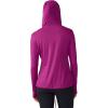 Mountain Hardwear Women’s Crater Lake Long Sleeve Hoody for Hiking, Camping, Backpacking, and Casual Wear(Berry Glow)