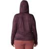 Mountain Hardwear Women’s Crater Lake Long Sleeve Hoody for Hiking, Camping, Backpacking, and Casual Wear(Blackberry Clouds Print)