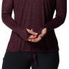 Mountain Hardwear Women’s Crater Lake Long Sleeve Hoody for Hiking, Camping, Backpacking, and Casual Wear(Cocoa Red Wildcat Print)